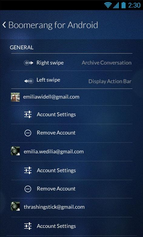    Email App for Gmail & Exchange- screenshot  