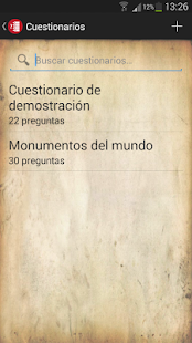Quizzer Licencia Screen 2