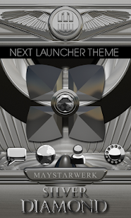 How to install Next Launcher theme Silver Dia lastet apk for pc