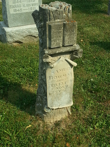 Samuel Bowman Memorial Grave Site