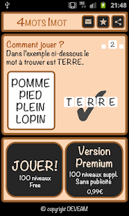 Lastest 4 mots 1 mot - Expressions APK for Android