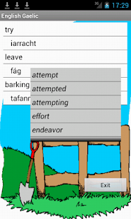 Free English Gaelic (Irish) Hangman APK for PC