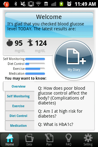 URIGHT Diabetes Manager