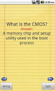 Lastest CompTIA A+ Flash Cards APK for Android
