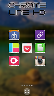 How to install Chrome Line Lite - Icon Pack 1.9.5 mod apk for bluestacks