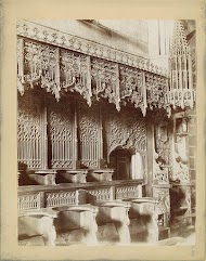 Koorbanken van het klooster van de Heilige Thomas in Avila