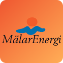 M&auml;larenergi Ladda elbil logo