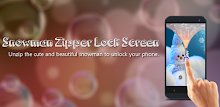Snowman Zipper Screen Lock APK