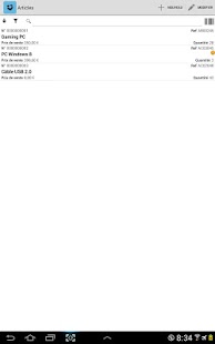Gestion de stock et commandes Screen 3