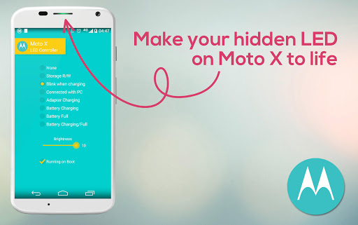 Moto LED for Moto X E [Root]