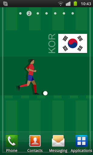 South Korea Soccer LWP