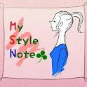MyStyle☆Note logo