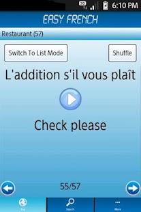 Easy French Lite, Learn French Screenshots 2