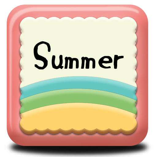 Summer GO Launcher Theme LOGO-APP點子