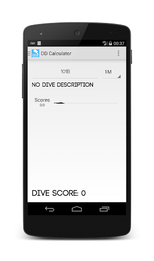 Diving DD Calculator