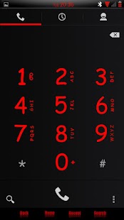 CM9/10/AOKP Theme LiAn Red Screenshots 2