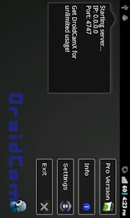 DroidCam Wireless Webcam - screenshot thumbnail