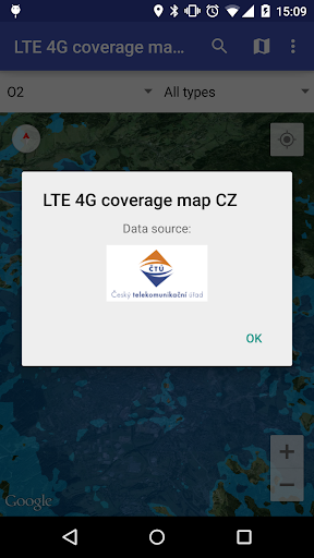 【免費旅遊App】LTE 4G coverage map CZ-APP點子