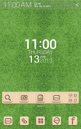 Natural Green Atom theme