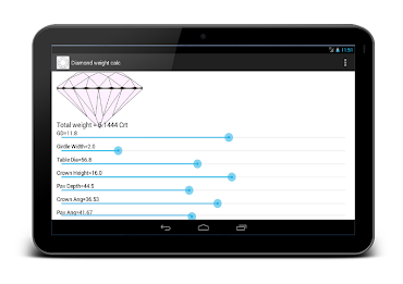 Diamond weight calculator poster 4