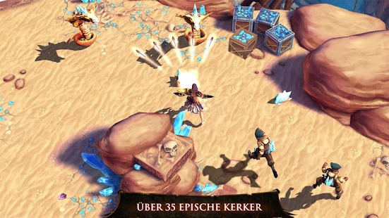 Android-Anwendung Dungeon Hunter 4 Screenshot