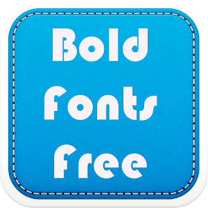 Download Bold Fonts Free Google Play softwares 