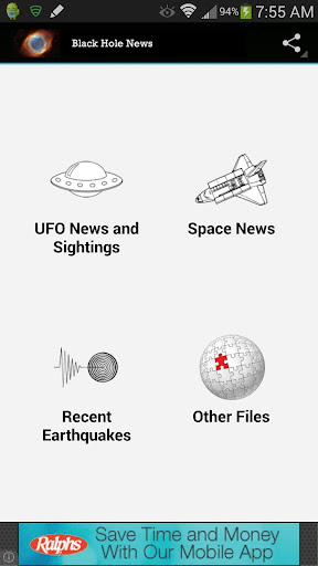 UFO sightings and news