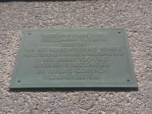 Strohgasse 26 Memorial 1939/45