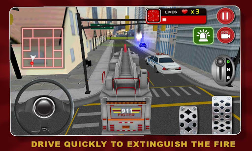 免費下載模擬APP|Fire Fighter Truck Rescue 3D app開箱文|APP開箱王