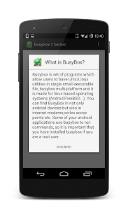 Busybox Checker Screenshots 0