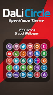 How to install DaLi Circle (Apex/Nova Theme) 1.0.0 unlimited apk for bluestacks