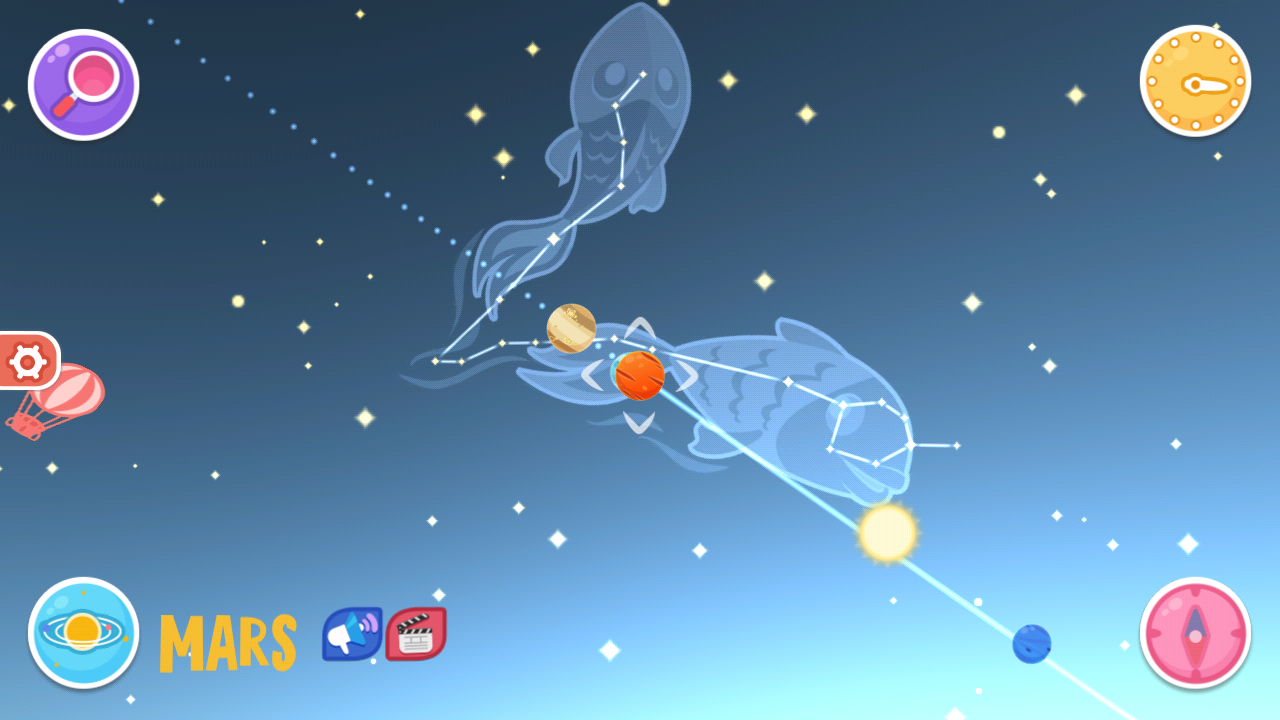Android application Star Walk Kids - Explore Space screenshort