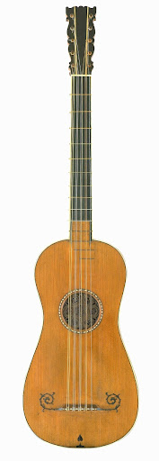 Antonio Stradivari 1679 "Sabionari" guitar - front