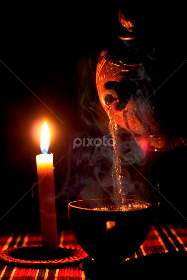 Cup of hot tea by A Friyana Wiradikarta - Artistic Objects Antiques