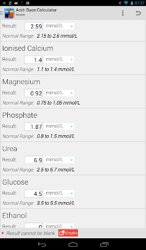 【免費醫療App】Acid-Base Calculator-APP點子