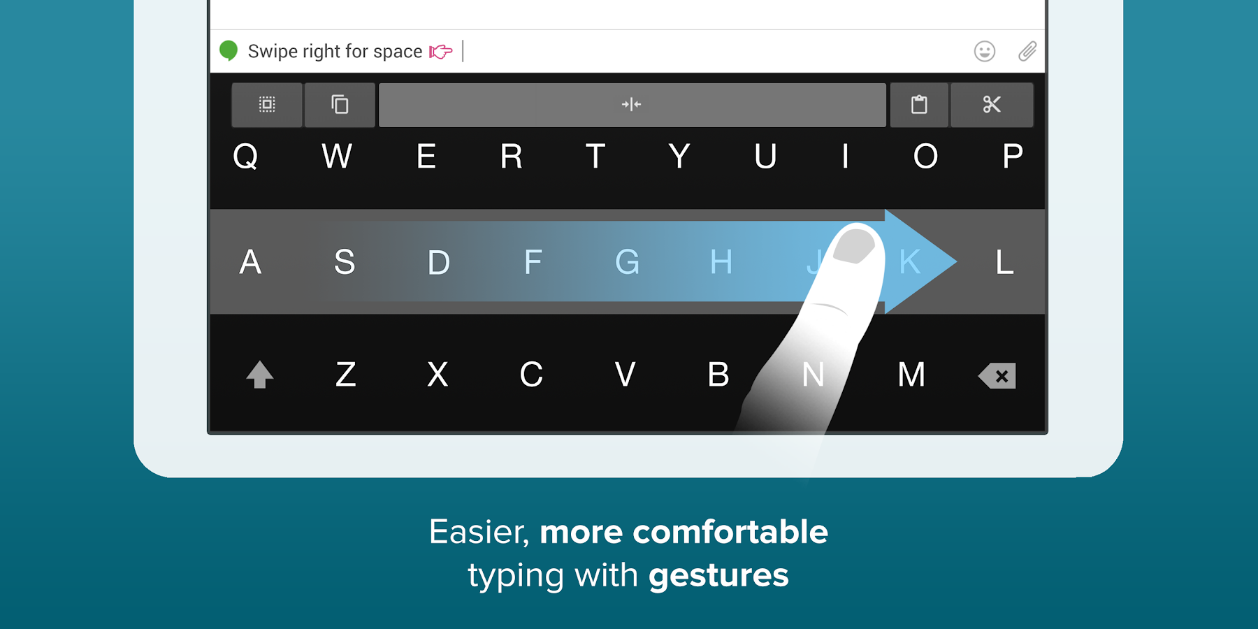 Fleksy Keyboard - screenshot