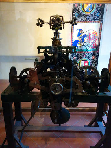 Meccanismo Vecchio Orologio Della Torre Del Moro Orvieto 