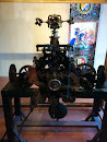 Meccanismo Vecchio Orologio Della Torre Del Moro Orvieto 