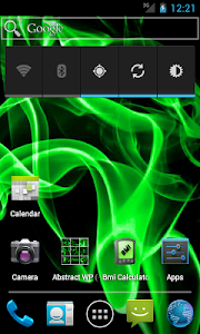 Abstract Wallpaper (Green) screenshot 6