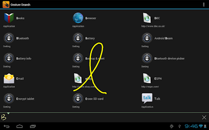 Google Gesture Search poster 6