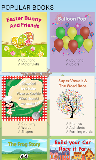 ABCD Buddy Books for Kids