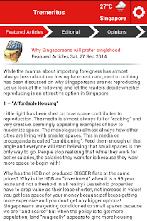 Free Tremeritus - SG News Premium APK for Android