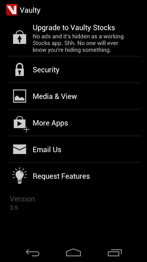 Vaulty Android
