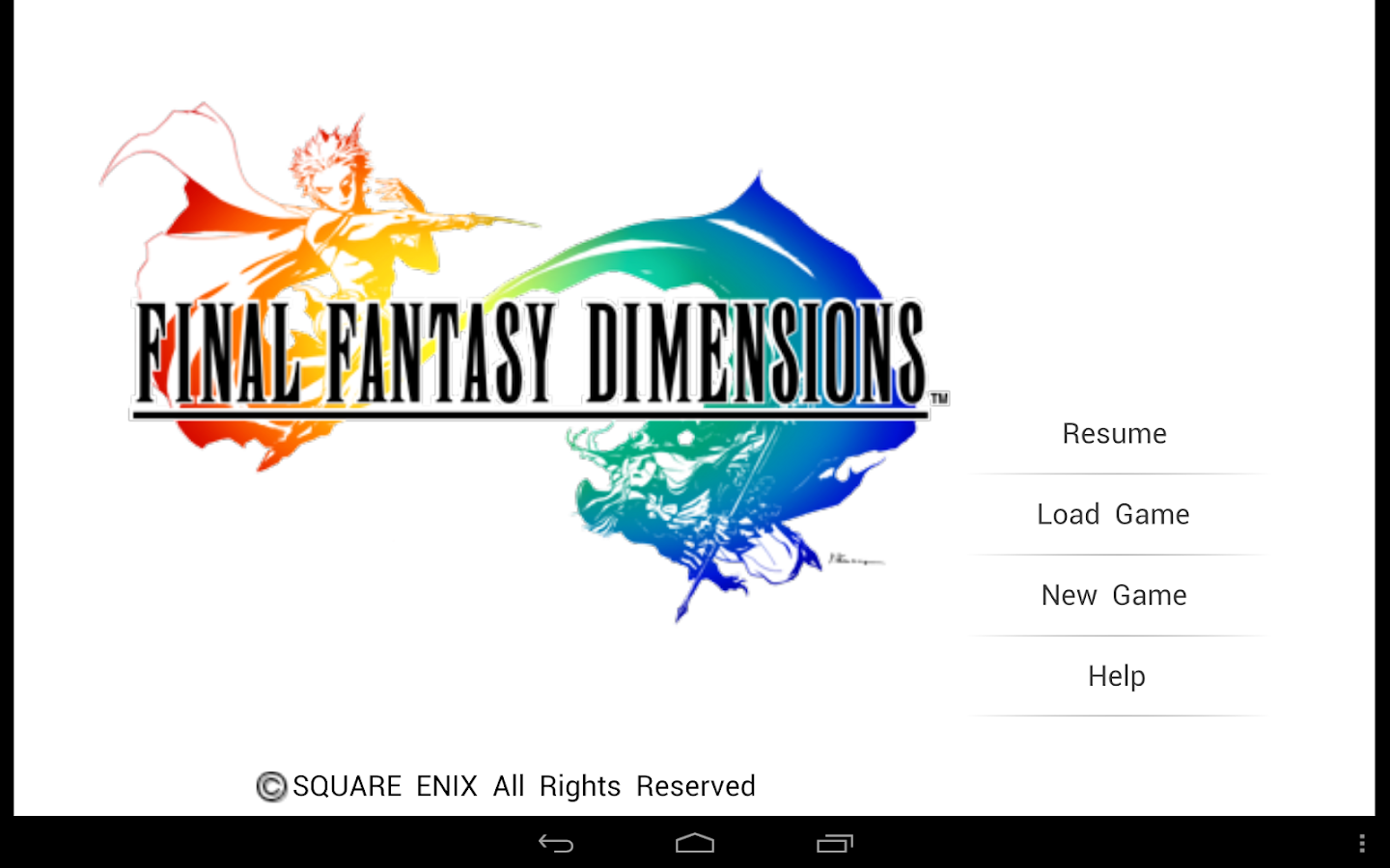    FINAL FANTASY DIMENSIONS- screenshot  