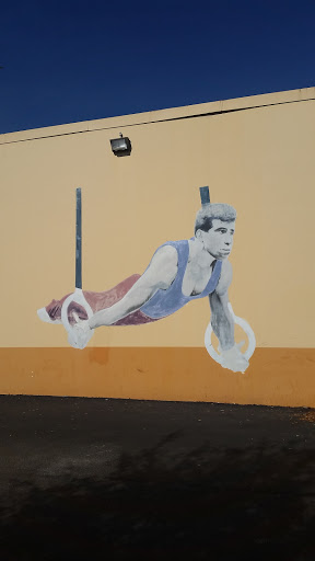 Hanging Man Mural