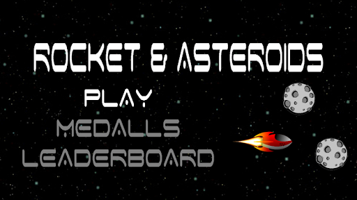 Rocket And Asteroids