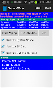 Secure Wipe - screenshot thumbnail