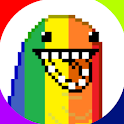 Rainbow Bunchie, Nyan Cat meme logo