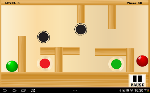 【免費解謎App】Labyrinth: Tilt Colored Balls-APP點子