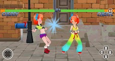 School Girls Fighting 3Dのおすすめ画像2